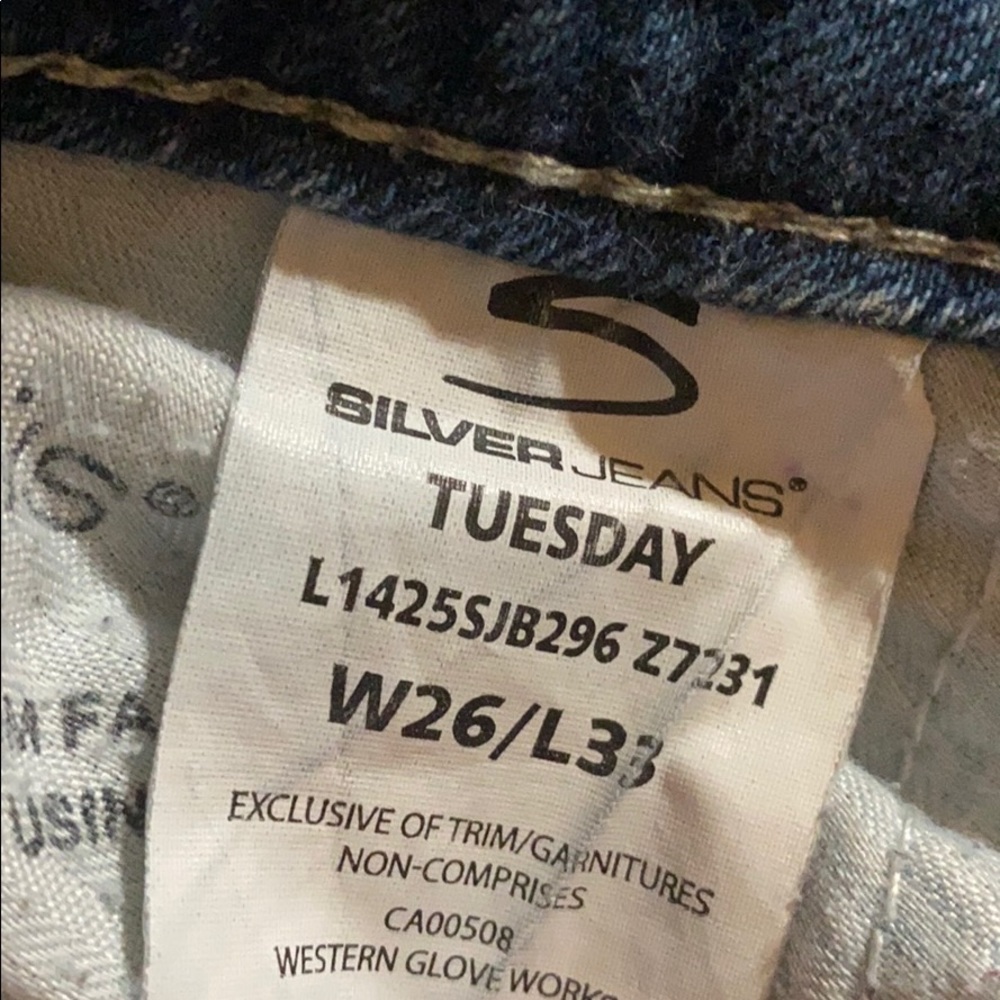Silver Tuesday Boot Cut Jeans - Picture 9 of 9
